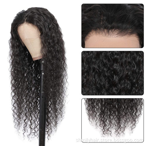 Human Hair Wigs Vendors Cuticles Aligned Brazilian Virgin Hair 12A Wigs 13x4 Transparent HD Lace Frontal Wig For Black Women